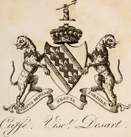 An illustration from The peerage of Ireland : or, A genealogical history of the present nobility of that kingdom (1789)