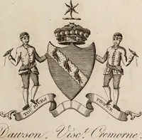 An illustration from The peerage of Ireland : or, A genealogical history of the present nobility of that kingdom (1789)