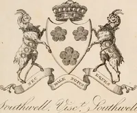 An illustration from The peerage of Ireland : or, A genealogical history of the present nobility of that kingdom (1789)