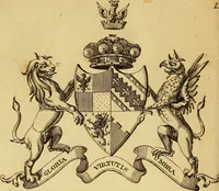 An illustration from The peerage of Ireland : or, A genealogical history of the present nobility of that kingdom (1789)