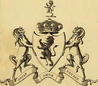 An illustration from The peerage of Ireland : or, A genealogical history of the present nobility of that kingdom (1789)
