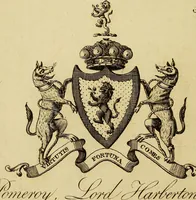 An illustration from The peerage of Ireland : or, A genealogical history of the present nobility of that kingdom (1789)