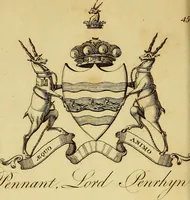An illustration from The peerage of Ireland : or, A genealogical history of the present nobility of that kingdom (1789)