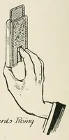 An illustration from Peerless prestidigitation : being a collection of entirely new ideas and effects in the fascinating art of modern magic (1910)