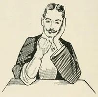 An illustration from Peerless prestidigitation : being a collection of entirely new ideas and effects in the fascinating art of modern magic (1910)