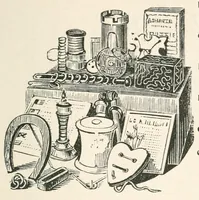 An illustration from Peerless prestidigitation : being a collection of entirely new ideas and effects in the fascinating art of modern magic (1910)
