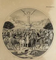 Picture 38 of 86 from Peintres primitifs; collection de tableaux rapportee d'Italie et publiee par le chevalier Artaud de Montor.. (1843), leaf 104