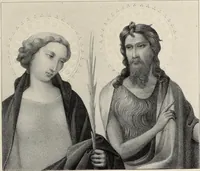 An illustration from Peintres primitifs; collection de tableaux rapportee d'Italie et publiee par le chevalier Artaud de Montor.. (1843)