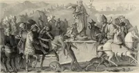 An illustration from Peintres primitifs; collection de tableaux rapportee d'Italie et publiee par le chevalier Artaud de Montor.. (1843)