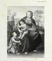 An illustration from Peintres primitifs; collection de tableaux rapportee d'Italie et publiee par le chevalier Artaud de Montor.. (1843)