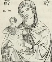 An illustration from Peintres primitifs; collection de tableaux rapportee d'Italie et publiee par le chevalier Artaud de Montor.. (1843)