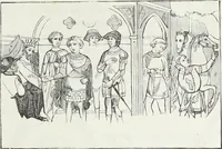 An illustration from Peintres primitifs; collection de tableaux rapportee d'Italie et publiee par le chevalier Artaud de Montor.. (1843)
