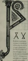 An illustration from Peintures et initiales de la première [et seconde] Bible de Charles le Chauve (1911)
