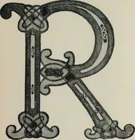 An illustration from Peintures et initiales de la première [et seconde] Bible de Charles le Chauve (1911)
