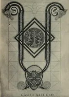 An illustration from Peintures et initiales de la première [et seconde] Bible de Charles le Chauve (1911)