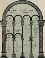 An illustration from Peintures et initiales de la première [et seconde] Bible de Charles le Chauve (1911)