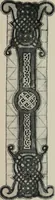 An illustration from Peintures et initiales de la première [et seconde] Bible de Charles le Chauve (1911)