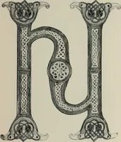 An illustration from Peintures et initiales de la première [et seconde] Bible de Charles le Chauve (1911)
