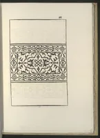 An illustration from La fleur de la science de pourtraicture Et patrons de broderie. facon arabicque et ytalique (1530)