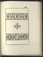 An illustration from La fleur de la science de pourtraicture Et patrons de broderie. facon arabicque et ytalique (1530)