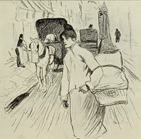 An illustration from Pen drawing and pen draughtsmen : their work and their methods : a study of the art today with technical suggestions (1920)
