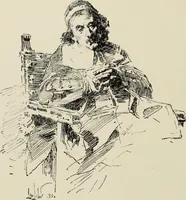 An illustration from Pen drawing and pen draughtsmen : their work and their methods : a study of the art today with technical suggestions (1920)