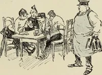 An illustration from Pen drawing and pen draughtsmen : their work and their methods : a study of the art today with technical suggestions (1920)