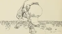 An illustration from Pen drawing and pen draughtsmen : their work and their methods : a study of the art today with technical suggestions (1920)