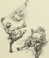 An illustration from Pen drawing and pen draughtsmen : their work and their methods : a study of the art today with technical suggestions (1920)