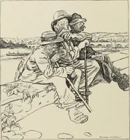 An illustration from Pen drawing and pen draughtsmen : their work and their methods : a study of the art today with technical suggestions (1920)