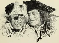 An illustration from Pen drawing and pen draughtsmen : their work and their methods : a study of the art today with technical suggestions (1920)