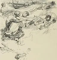 An illustration from Pen drawing and pen draughtsmen : their work and their methods : a study of the art today with technical suggestions (1920)