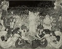 An illustration from Pen drawing and pen draughtsmen : their work and their methods : a study of the art today with technical suggestions (1920)