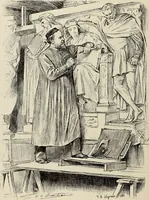 An illustration from Pen drawing and pen draughtsmen : their work and their methods : a study of the art today with technical suggestions (1920)