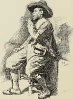 An illustration from Pen drawing and pen draughtsmen : their work and their methods : a study of the art today with technical suggestions (1920)