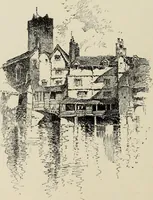 An illustration from Pen drawing and pen draughtsmen : their work and their methods : a study of the art today with technical suggestions (1920)