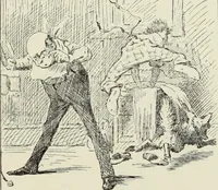 An illustration from Pen drawing and pen draughtsmen : their work and their methods : a study of the art today with technical suggestions (1920)