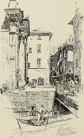 An illustration from Pen drawing and pen draughtsmen : their work and their methods : a study of the art today with technical suggestions (1920)