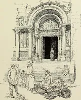 An illustration from Pen drawing and pen draughtsmen : their work and their methods : a study of the art today with technical suggestions (1920)
