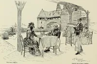 An illustration from Pen drawing and pen draughtsmen : their work and their methods : a study of the art today with technical suggestions (1920)