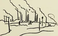 An illustration from Pen drawing and pen draughtsmen : their work and their methods : a study of the art today with technical suggestions (1920)