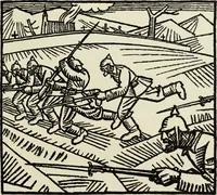 An illustration from Pen drawing and pen draughtsmen : their work and their methods : a study of the art today with technical suggestions (1920)