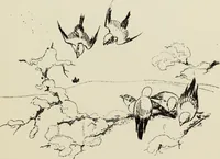 An illustration from Pen drawing and pen draughtsmen : their work and their methods : a study of the art today with technical suggestions (1920)