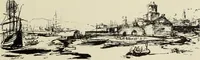 An illustration from Pen drawing and pen draughtsmen : their work and their methods : a study of the art today with technical suggestions (1920)