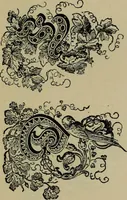 An illustration from The penman's hand-book : for penmen and students, embracing a history of writing ... many complete alphabets ... ; Also, Chapters on teaching penmanship, business letter writing, off-hand flourishing ... etc. (1883)