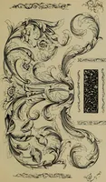 An illustration from The penman's hand-book : for penmen and students, embracing a history of writing ... many complete alphabets ... ; Also, Chapters on teaching penmanship, business letter writing, off-hand flourishing ... etc. (1883)