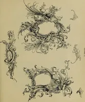 An illustration from The penman's hand-book : for penmen and students, embracing a history of writing ... many complete alphabets ... ; Also, Chapters on teaching penmanship, business letter writing, off-hand flourishing ... etc. (1883)