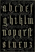 An illustration from The penman's hand-book : for penmen and students, embracing a history of writing ... many complete alphabets ... ; Also, Chapters on teaching penmanship, business letter writing, off-hand flourishing ... etc. (1883)