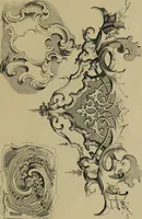 An illustration from The penman's hand-book : for penmen and students, embracing a history of writing ... many complete alphabets ... ; Also, Chapters on teaching penmanship, business letter writing, off-hand flourishing ... etc. (1883)