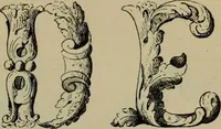 An illustration from The penman's hand-book : for penmen and students, embracing a history of writing ... many complete alphabets ... ; Also, Chapters on teaching penmanship, business letter writing, off-hand flourishing ... etc. (1883)